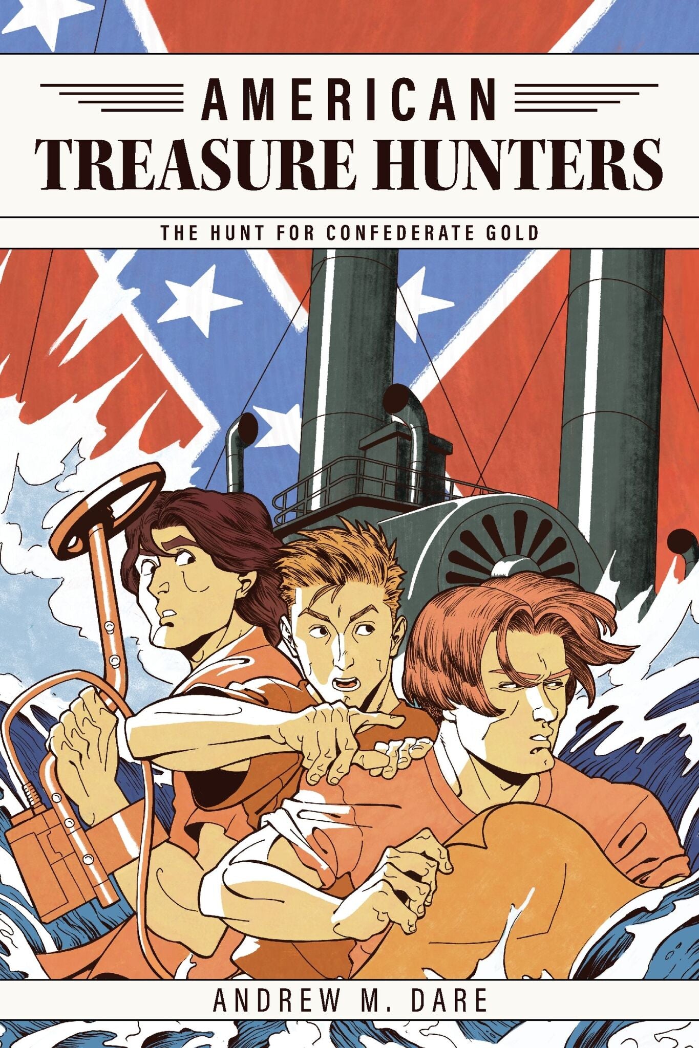 Cover image for The Hunt for Confederate Gold ISBN 9798901169926